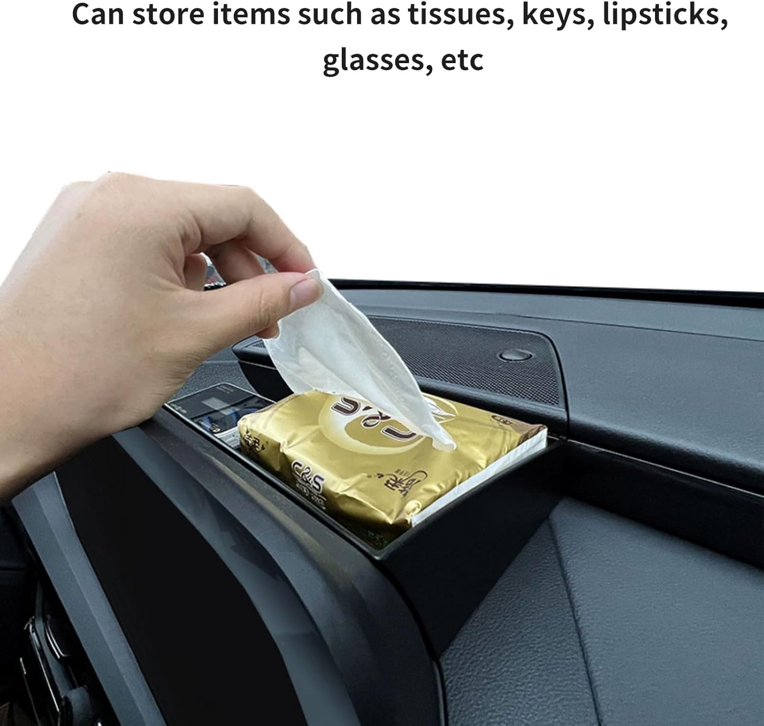 Dragon Art Compatible with Lexus ES ES250, ES300, ES300h, ES350H, 2022, 2023, 2024, Interior armrest Storage Box, Bracket Tray, Center Console Organizer, in car Supplies