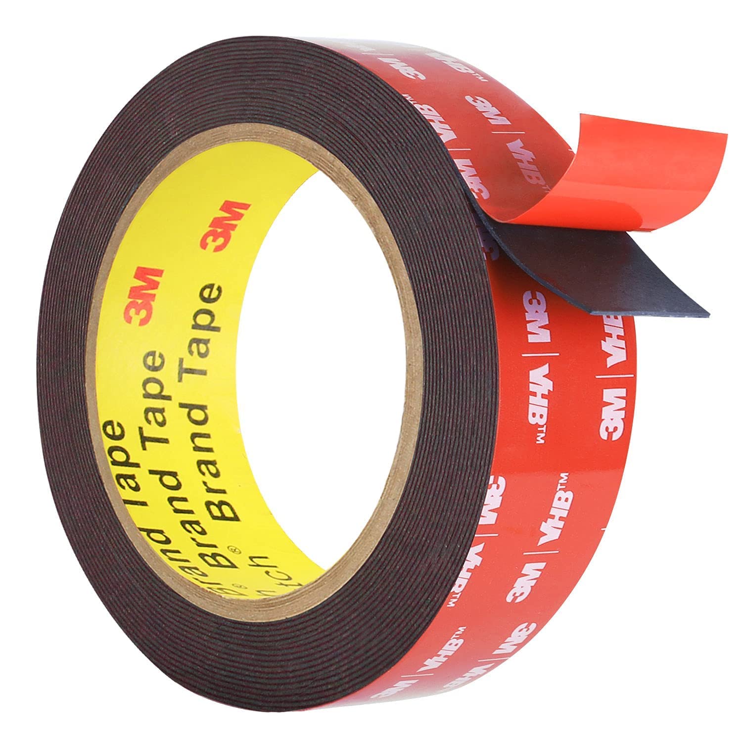 Double Sided Tape,Heavy Duty Waterproof Mounting Foam 3M VHB Tape, 300cm Length, 2.5cm Width, Strong Adhesive Tape for Car, Wall, LED Strip Light, Home,Office Decor,1PCS,2.5cm x 3m