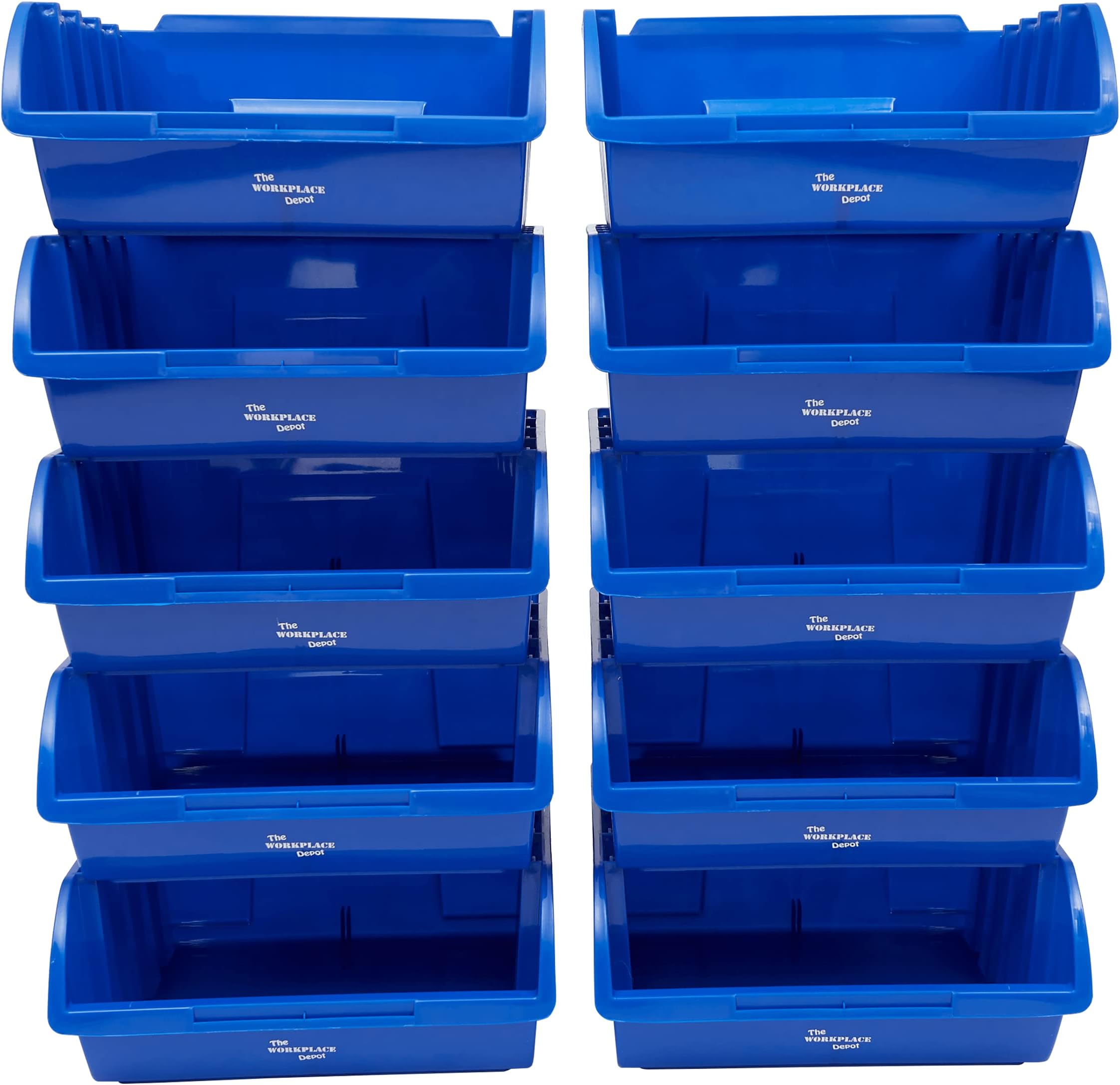 Pack of 24 x Rhino Tuff Bin10 Plastic Storage Parts Bins Small
