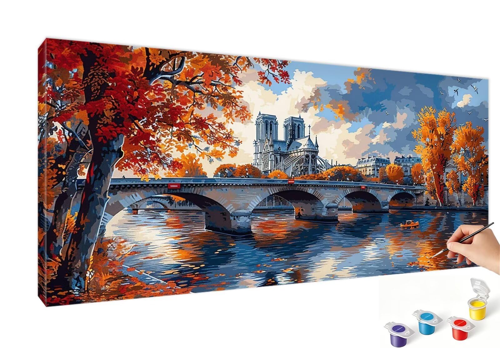 Peinture par numéro adulte pour s'offrir un moment de relaxation créative - 8