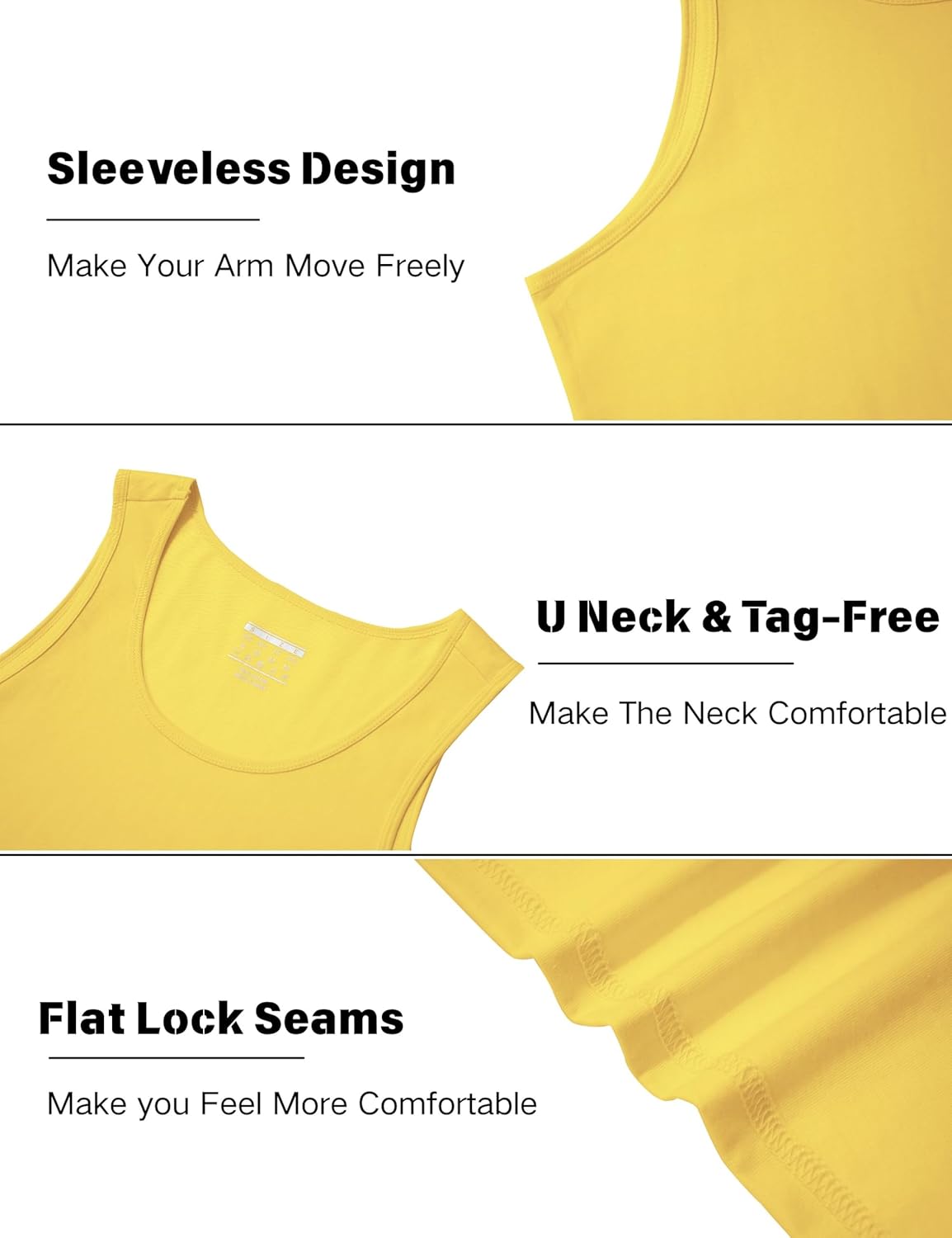 EKLENTSON Men's Workout Tank Top Summer Quick Dry Gym Shirts Muscle Sleeveless Cotton Shirt Moisture Wicking Beach - Image 6