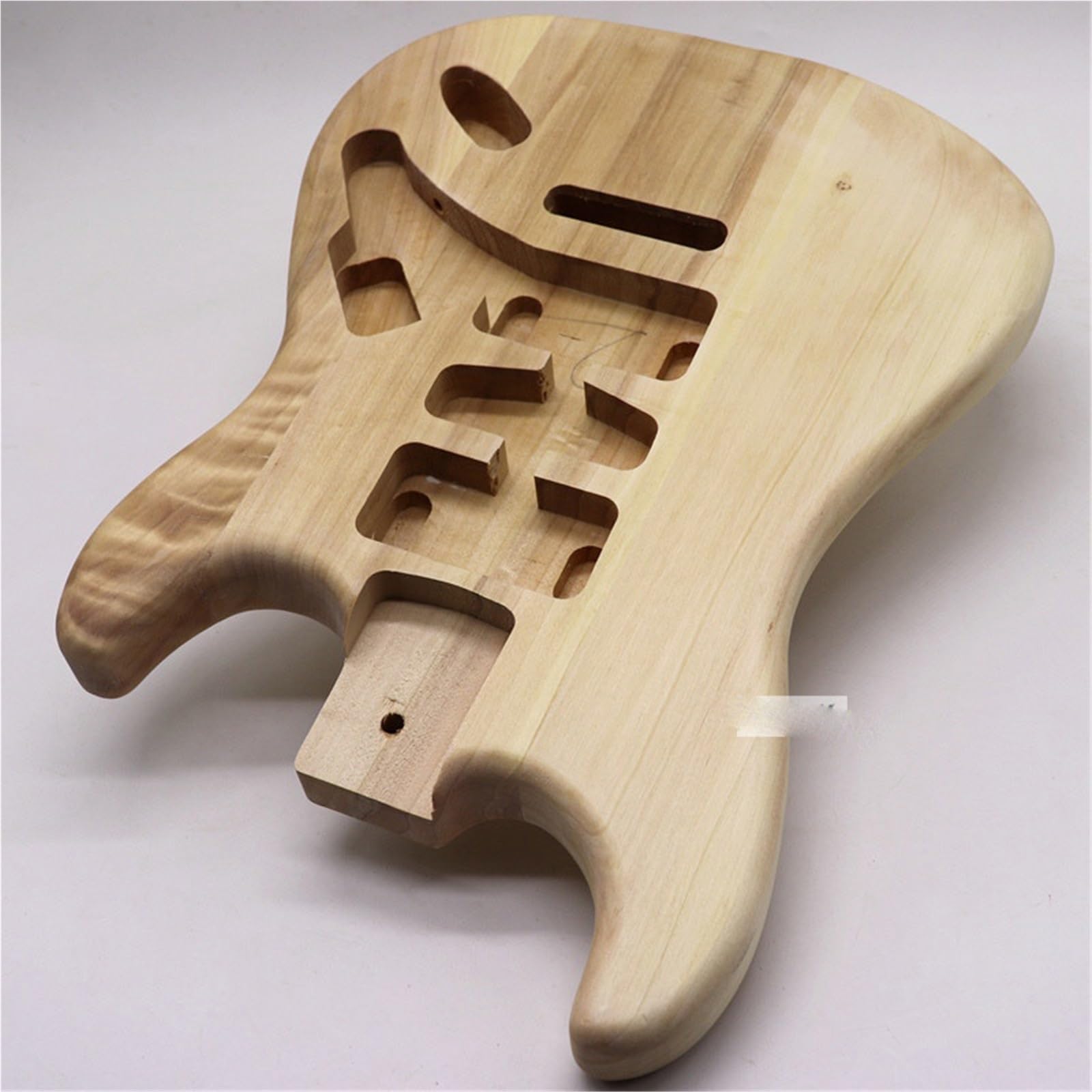Zestaw Budowy Gitary Gitara Elektryczna DIY Korpus Z Drewna Topolowego Elementy Do Montażu