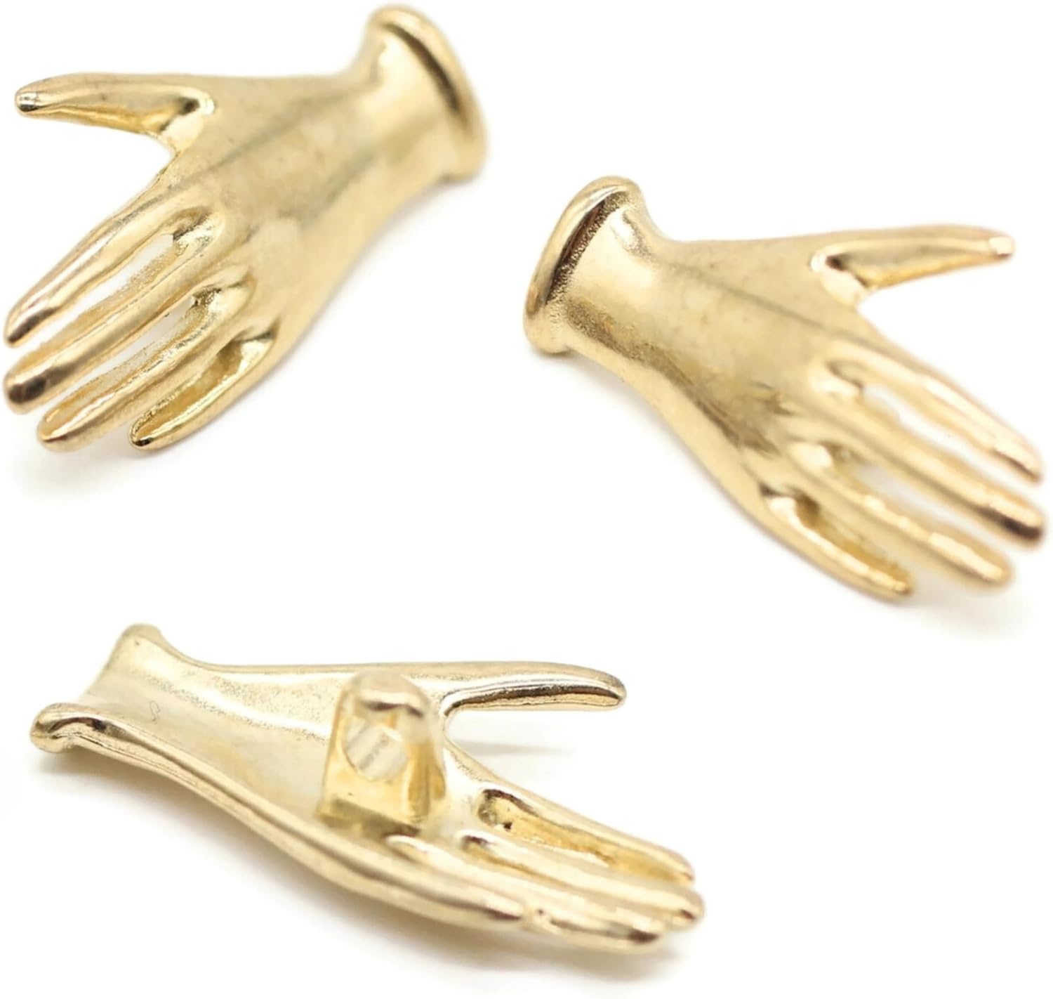 Hand Gold Metal Shank Buttons 12 Pieces Luxury Hand Metal Shank Buttons for Men Women Blazer Coat Uniform Shirt Suit and Jacket Sewing Craft DIY 24x13mm, HN4232