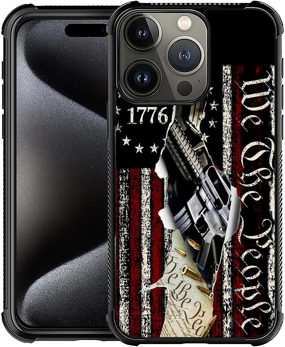 DAIZAG Case Compatible With IPhone 15 Pro Max,Shockproof Soft Phone Cover For Boy Men Gift Case,Classic Camo Hunter Jungle Deer - View #9