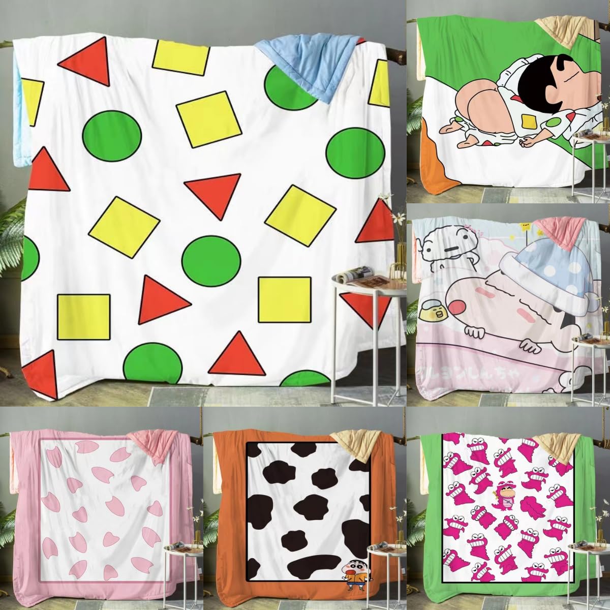 Amazon.co.jp: MAYUO クレヨンしんちゃん 合掛け布団 掛布団 掛け布団