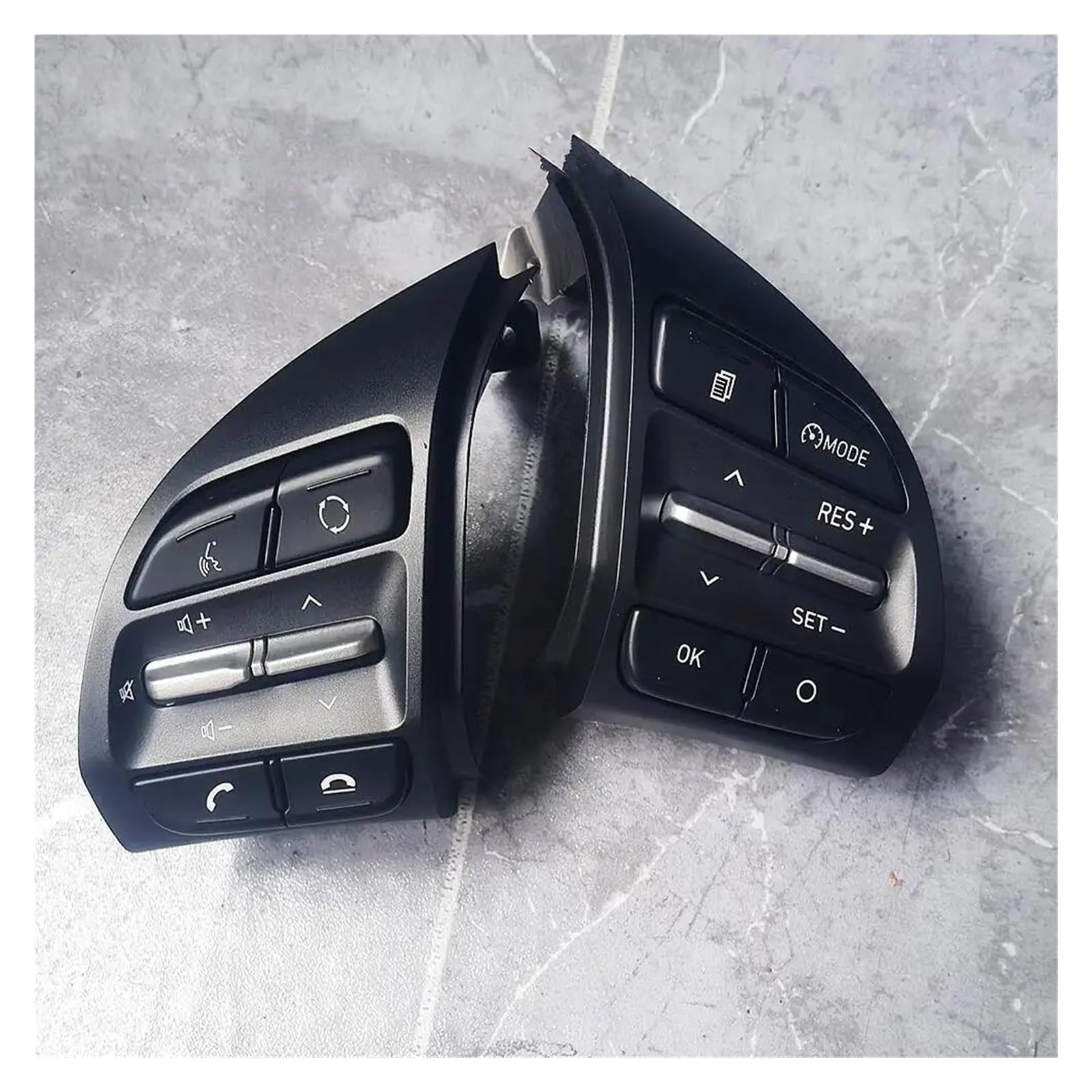 Pulsanti del Volante per Veicolo Elettrico Kona Interruttore del Volante Pulsante Cruise Interruttore di Controllo Radio 96710-J9530TMT 96720-J9620TMT Comando Volante Auto 96720-19620