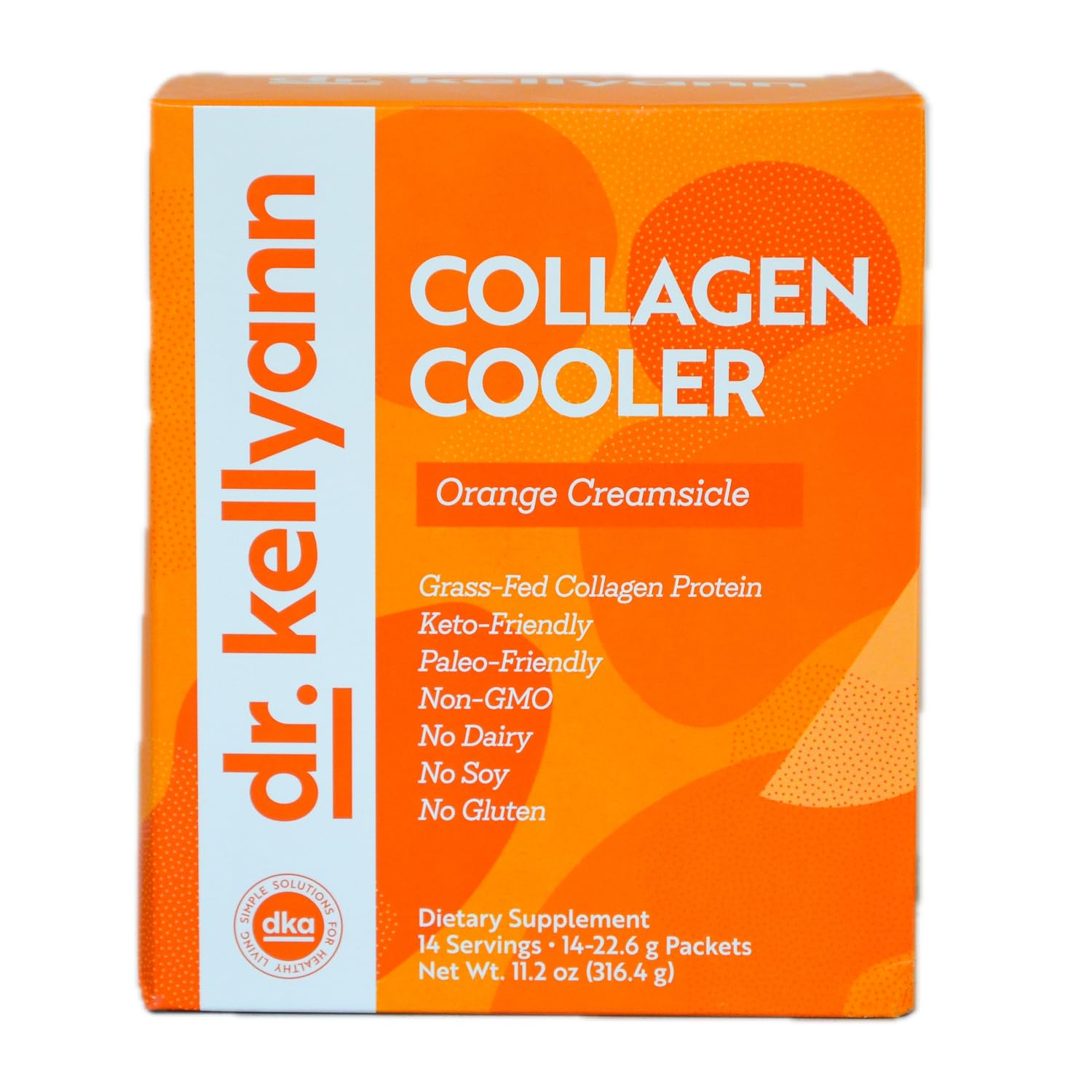 Amazon.com: Dr. Kellyann Collagen Cooler – Orange Creamsicle | 15g
