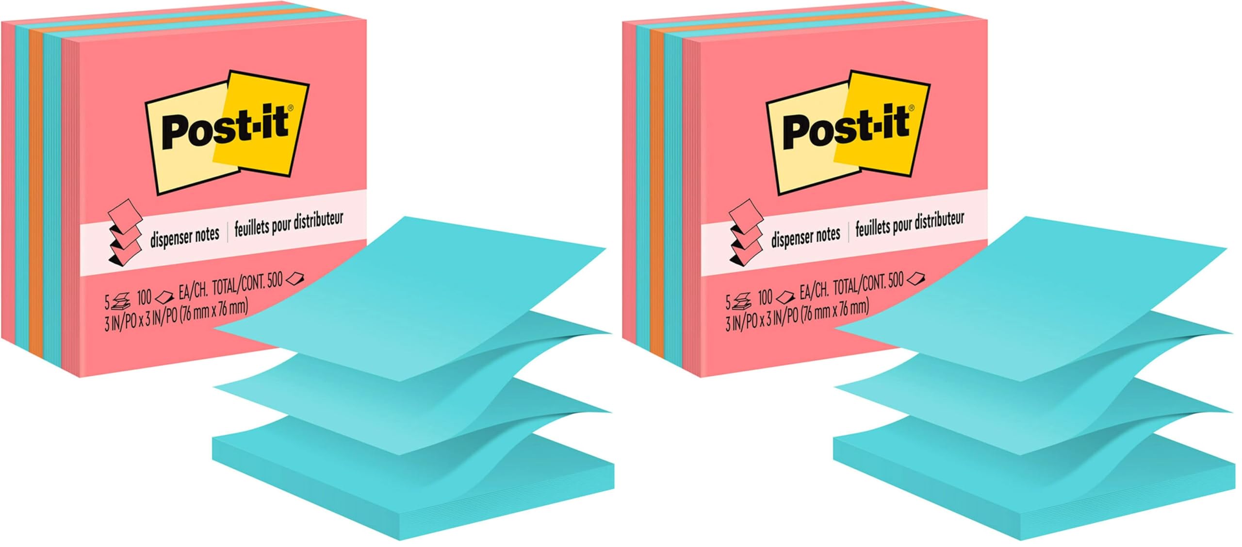 Post-it Pop-Up Notes - Bright Colors, 5 Pads -11