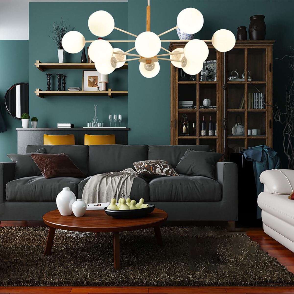 Vintage Lamp Shade Ceiling Fan Light Cover Replacement for Chandeliers Bedside Lamps Elegant Design for Home Hotel Decor