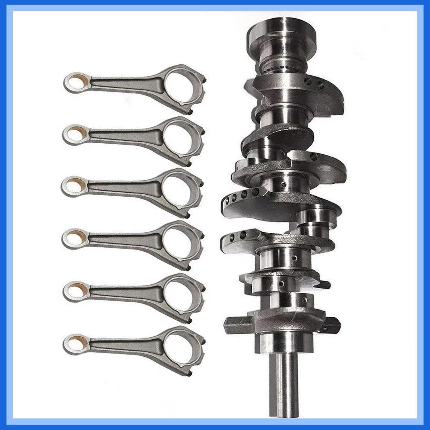 Albero motore e biella AJ126 adatti per ricambi auto V6 a gas da 3,0 litri Kit cilindro pistone albero motore Kit di modifica
