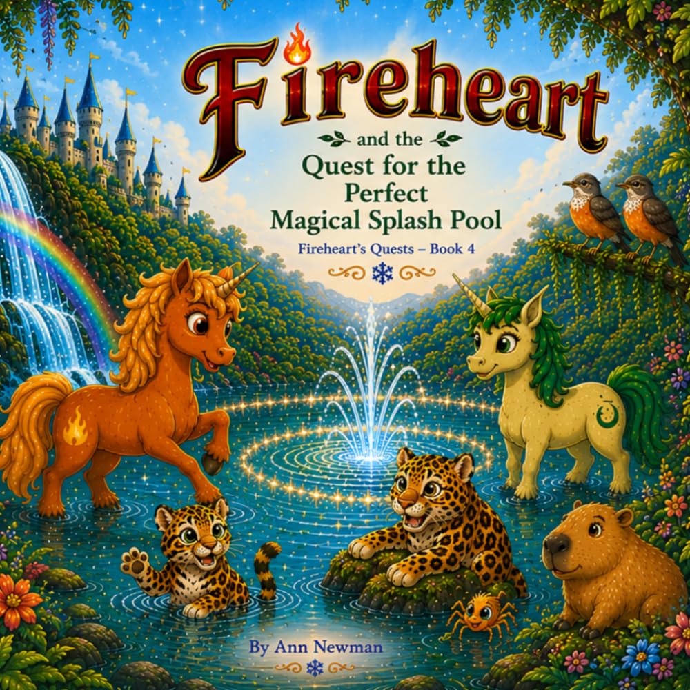 Fireheart and the Quest for the Perfect Magical Splash Pool (Fireheart's Quests)