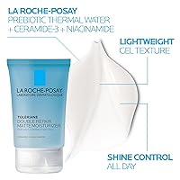 Vista 22 de La Roche-Posay Toleriane - Crema hidratante facial diaria de doble reparación, para piel grasa con ceramida y niacinamida para todos los tonos