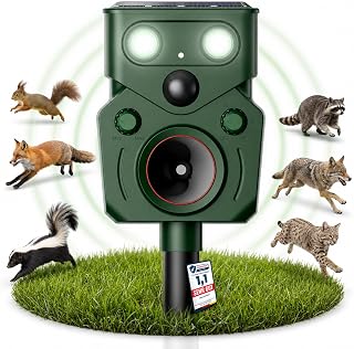 MEKEET Ultraschall Katzenschreck für Garten