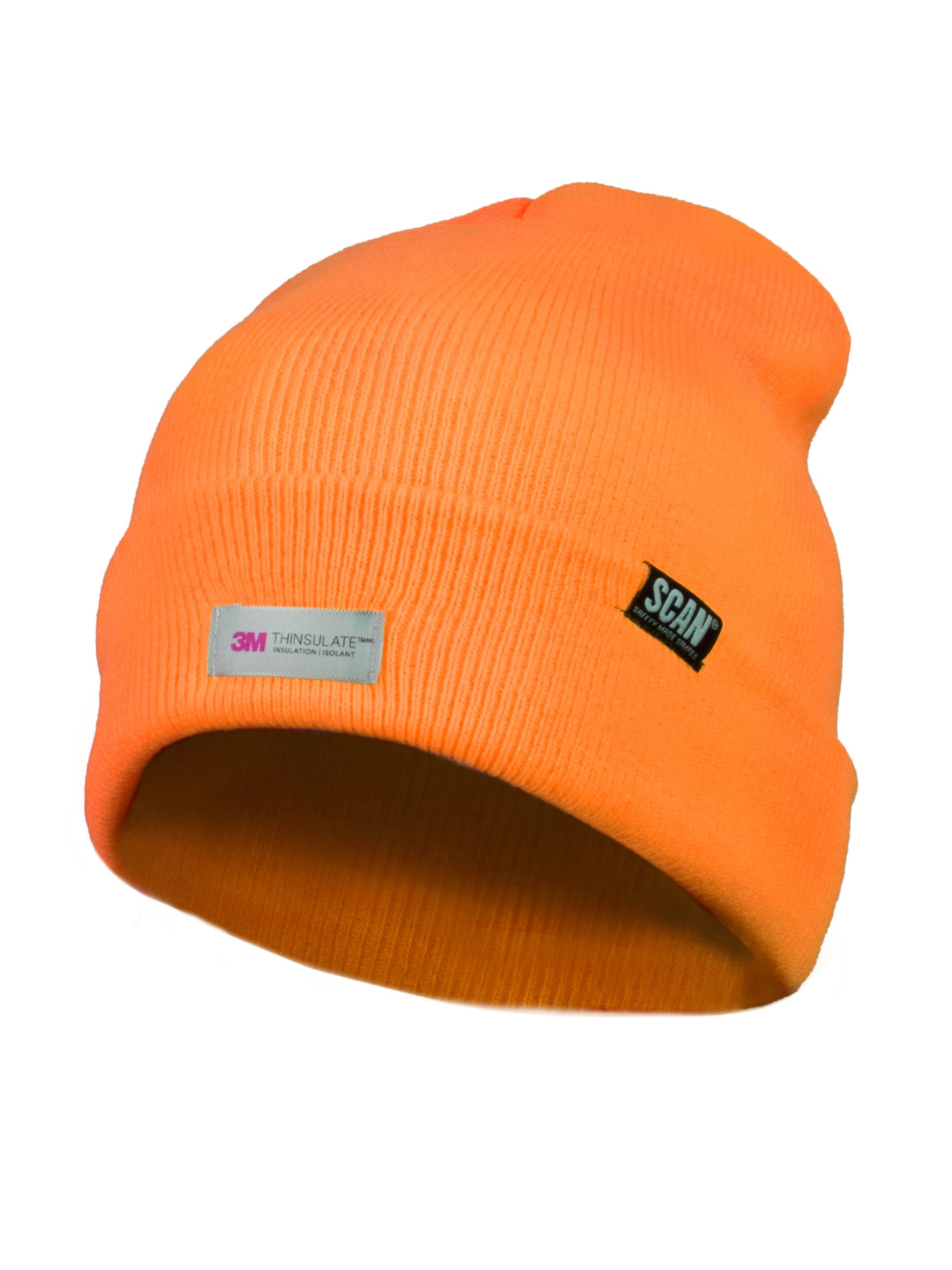 Scan Orange Sfcp01-O Hi-Vis Beanie Hat
