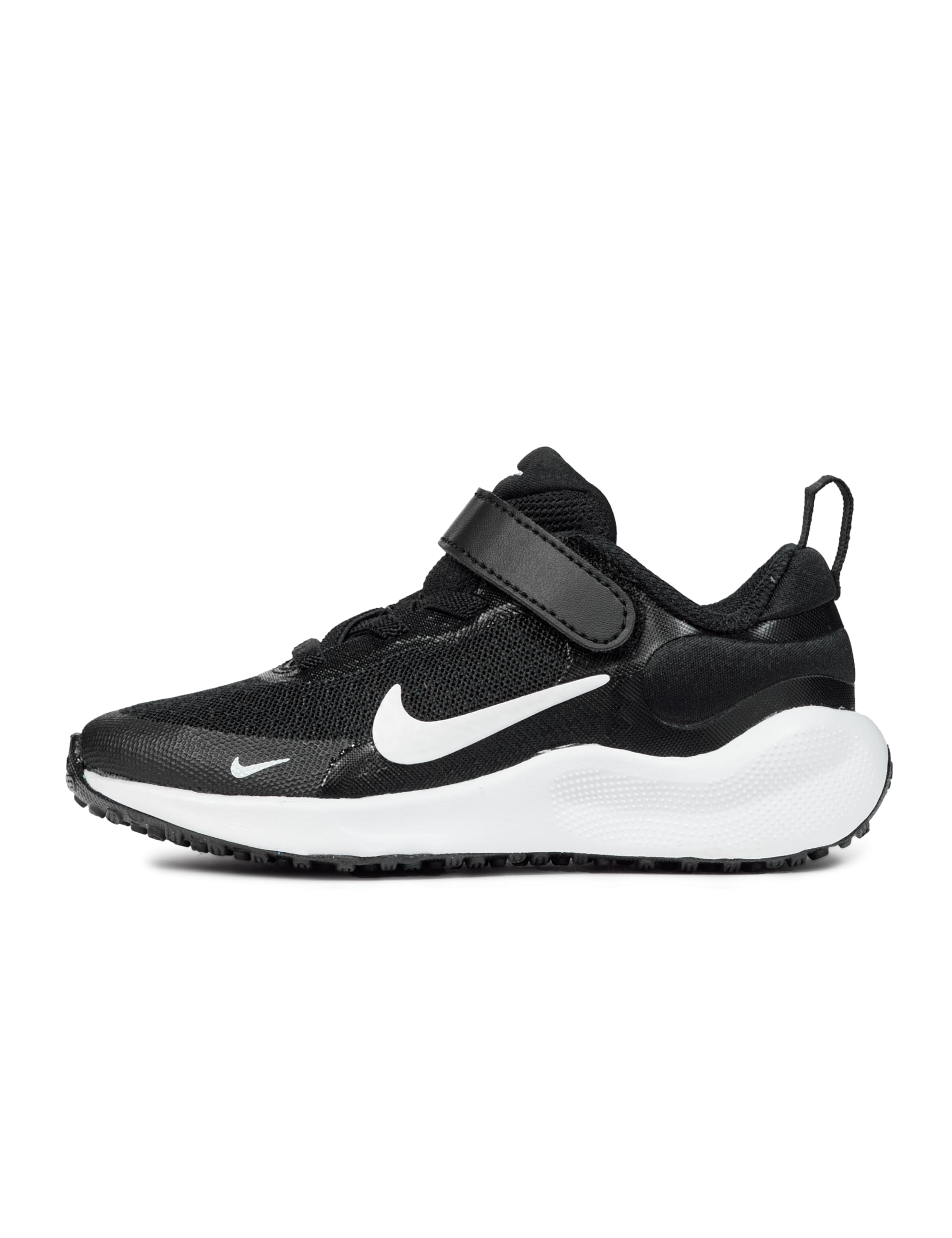 Nike Revolution 7 Laced Shoes For Mens Midnight Navy/Pure Platinum-Black-White, 42 EU 31.5 EU BLACK/WHITE-WHITE