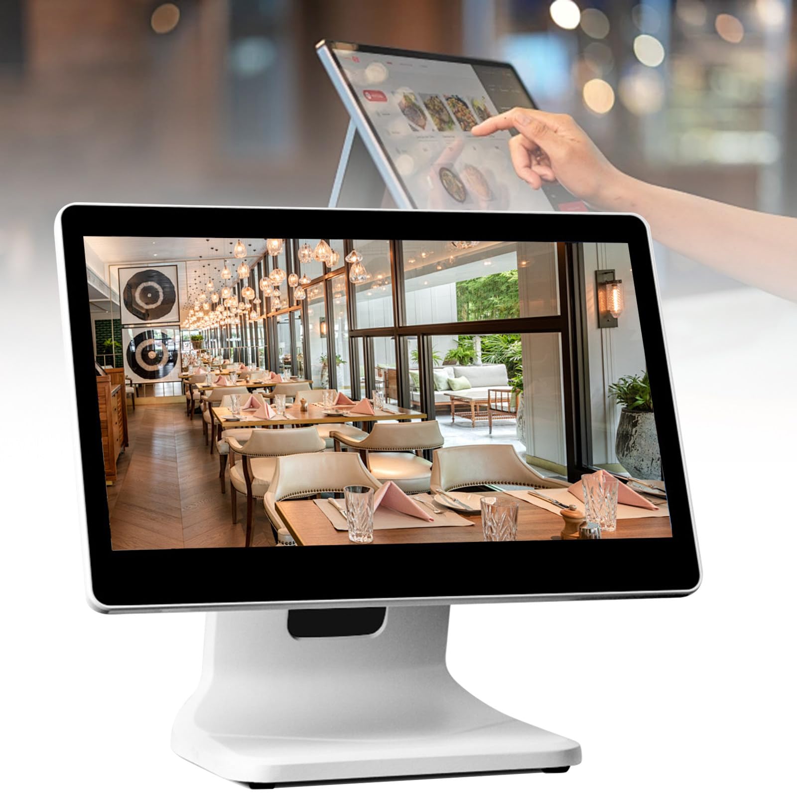 De Punto De Venta con Caja Registradora con Resolución De 1366 X 768 Y Pantalla Táctil Ssd De 64 GB para Caja Registradora De Restaurante,Caja registradora,tpv,tpv tactil hosteleria