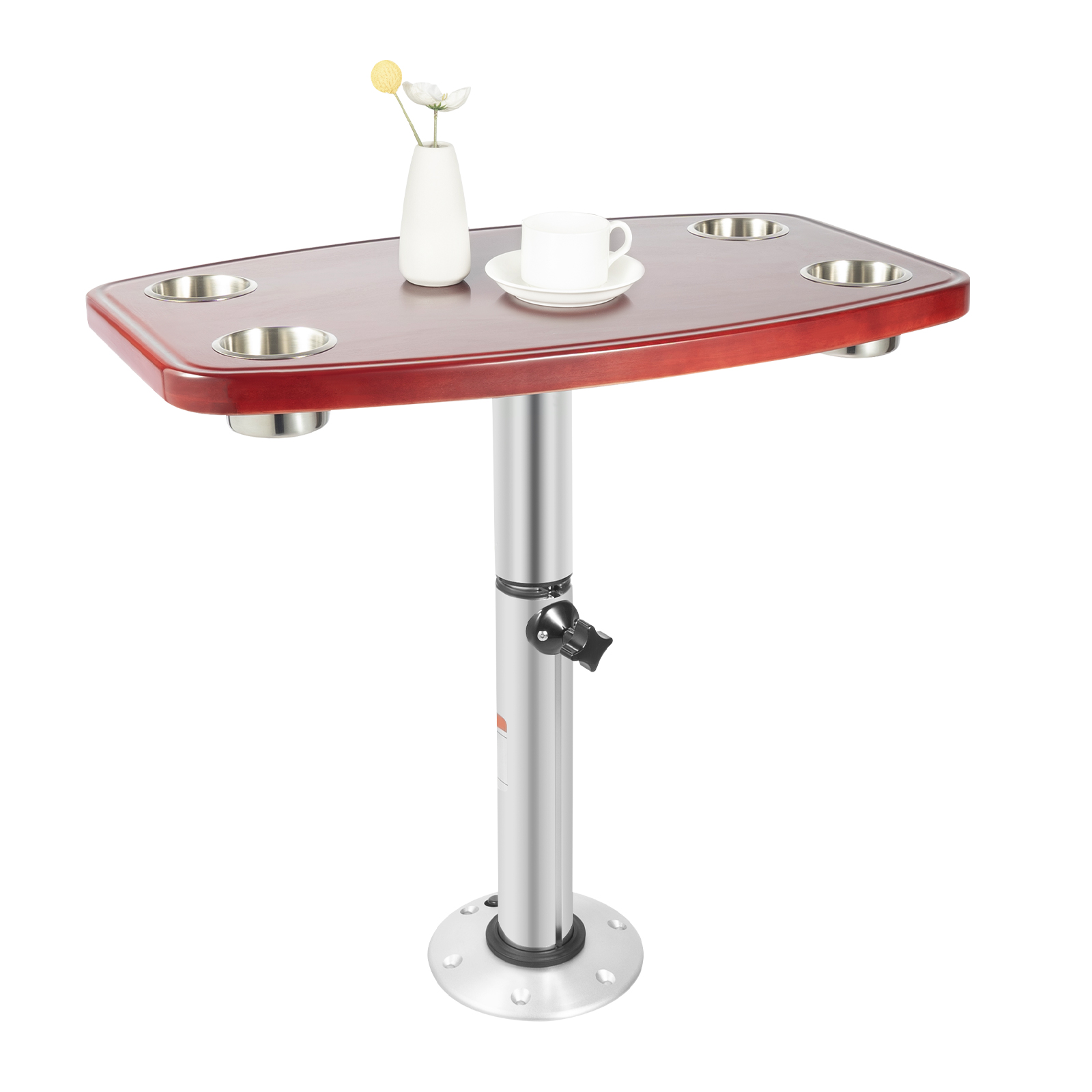 Garneck - Portabicchieri da incasso per auto, in acciaio inox, per divano, poker, tavolo da poker