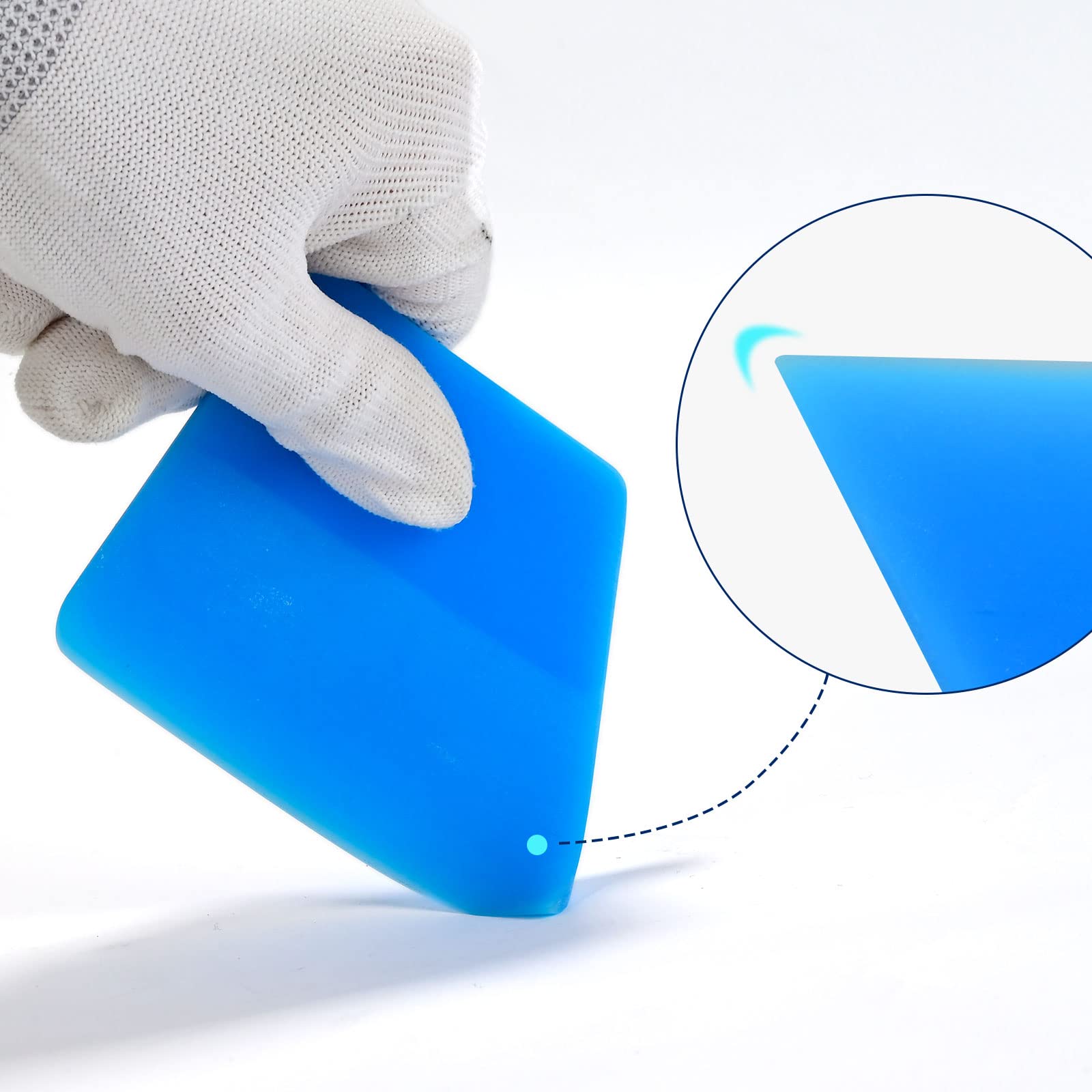 NEWISHTOOL Blaues PPF Rakel-Set, Lackschutzfolie, Installationswerkzeuge