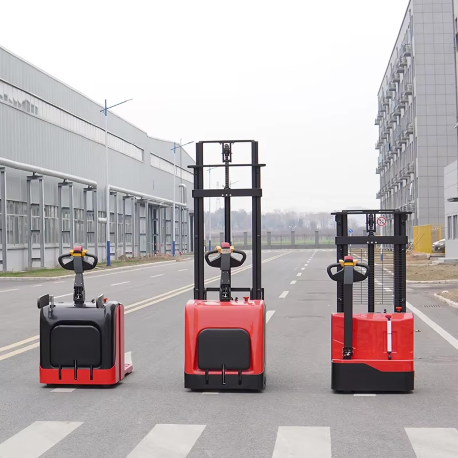 Apilador eléctrico manual de 1000 kg, 1500 kg, 3000 mm, altura de elevación, equipo de manejo de almacén para gestión de bienes de fábrica y elevación de materiales