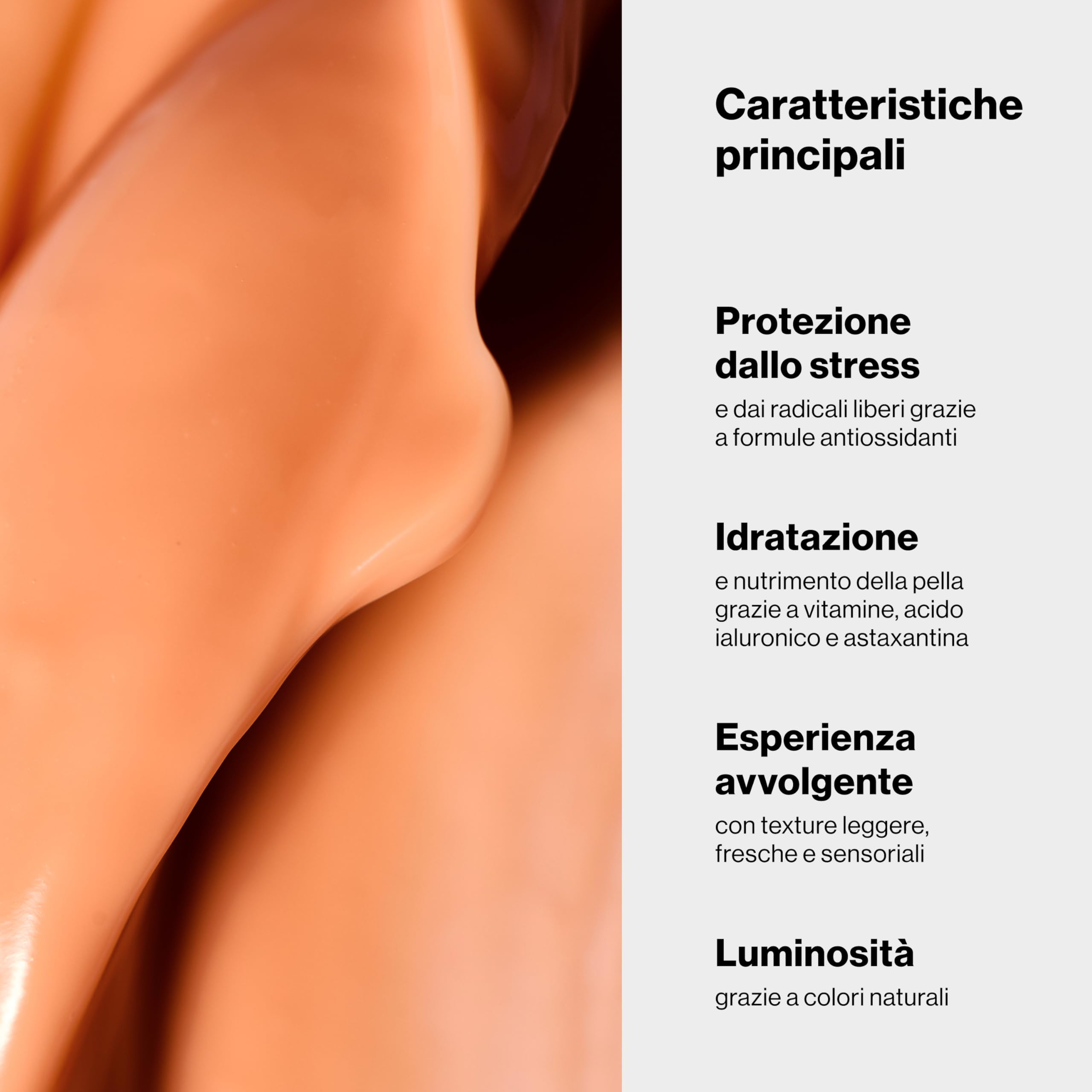REBEYA - Crema Contorno Occhi Antiossidante Iris Libre con Caffeina e Astaxantina, Trattamento Idratante Anti-Stanchezza per Occhiaie e Borse con Texture Leggera, Uso Giorno e Sera - Made in Italy