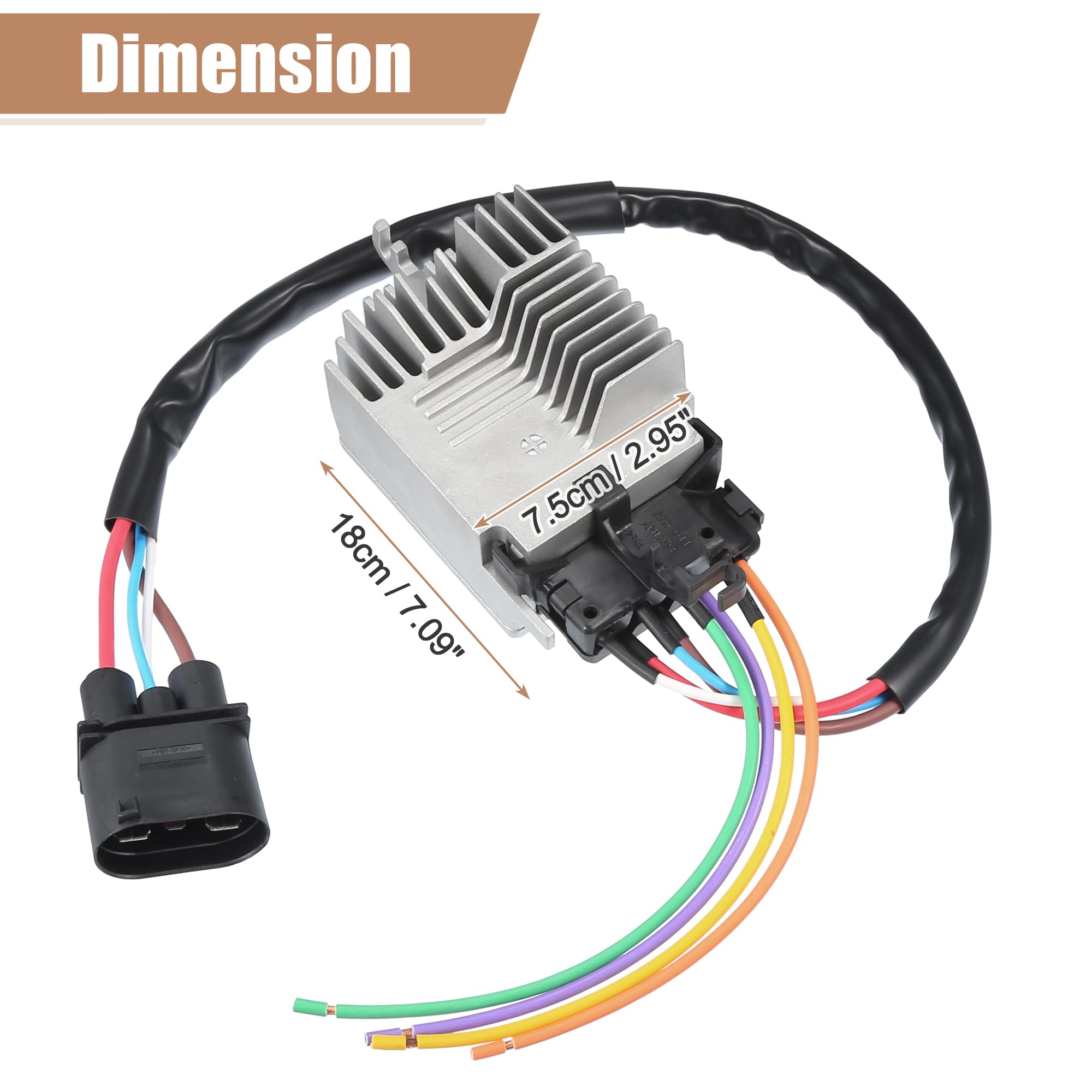 QUARKZMAN 1 Conjunto No.8E0959501Ag Control De Ventilador De Enfriamiento Del Motor Para Audi A4 02-05