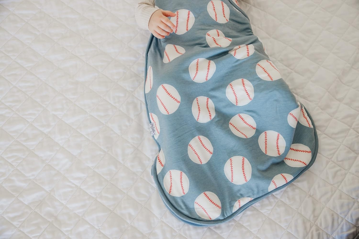 Copper Pearl Sleep Sack: Warm and Cozy Baby Bag in a Variety of Trendy Designs, Safe Alternative to Blankets, Sleeveless Baby Sleep Sack Swaddle Sizes Newborn to 24 Months - Slugger