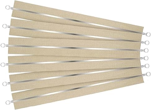 Impulse Sealer Elements Replacement Parts 12 Inch-2 Mm Heat Seal Strips PTFE Tapes Accessories 6 Pack Versatile Applications43cmx3mm