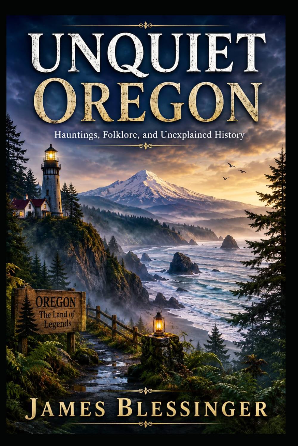 Unquiet Oregon: Hauntings, Folklore, and Unexplained History (Unquiet America: A Paranormal Folklore Series)