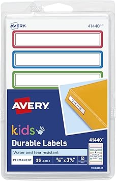 Avery Durable Labels, 5/8