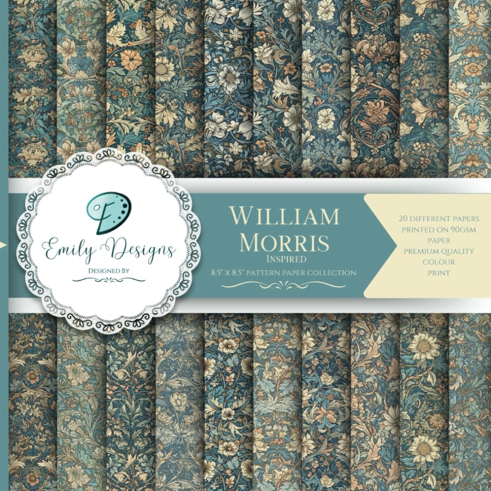 William Morris inspired Paper 8.5