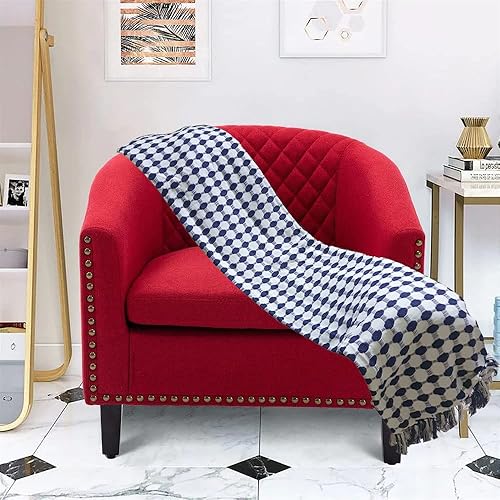 Miniatura 2 de M04 (M04-BL) - Manta decorativa para sofá, decoración de habitación, de algodón puro, súper suave y transpirable, para sala de estar, cama, sofá y