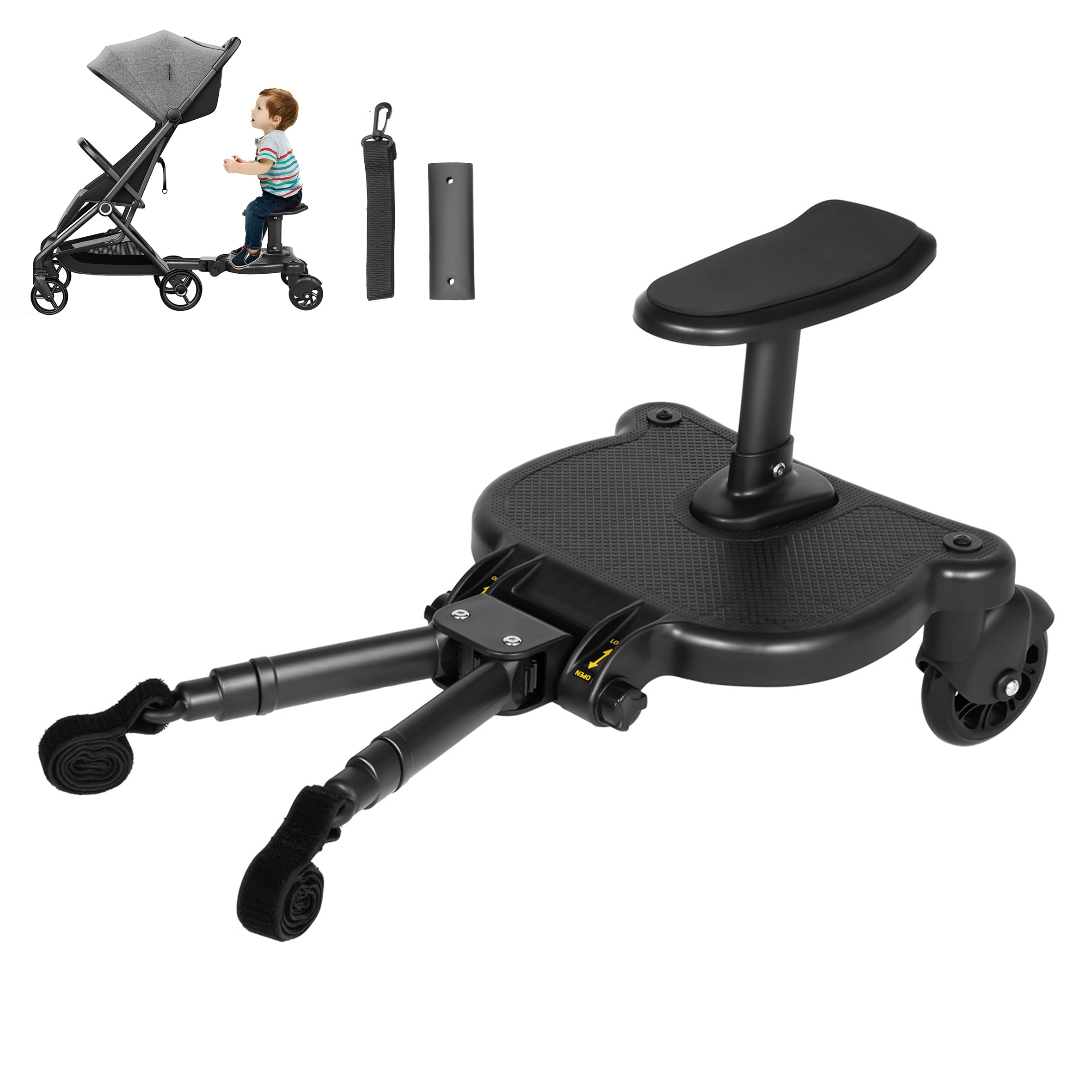 Planche pour enfant - Charge maximale : 25 kg - 2-6 ans - Siège
