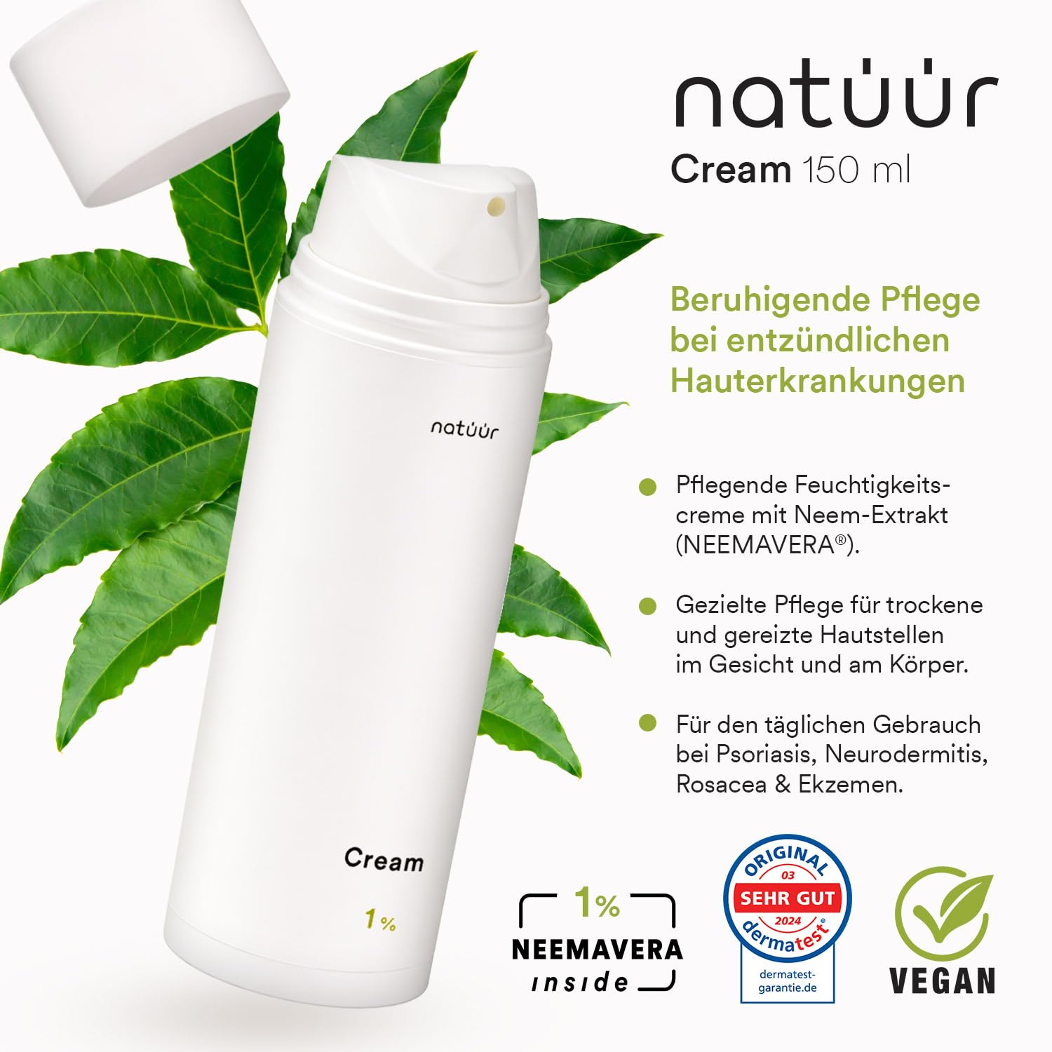 Crème 150 ml | Crème pour le corps | Crème hydratante avec NEEMAVERA