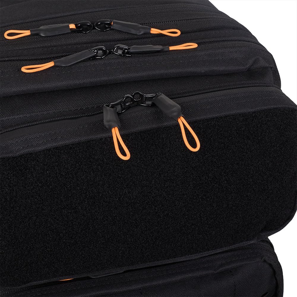 Mochila 45L Elitex Training All In MAX con Sistema de Compresión Integrado – Mochila Técnica de Viaje Compatible Cabina – Optimiza Espacio en Equipaje Reducido (Negro)