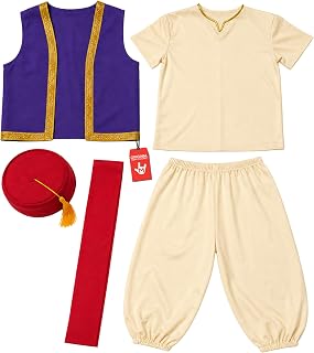 Morph Arabischer Prinz Kostüm Kinder, Halloween Kostüm Jungen