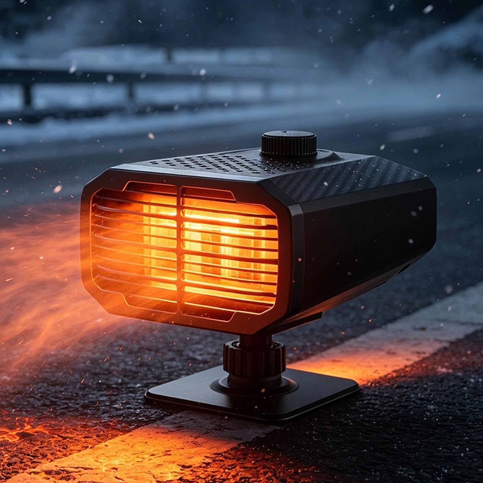 Chauffage de voiture pour chauffage électrique à faible bruit de rotation