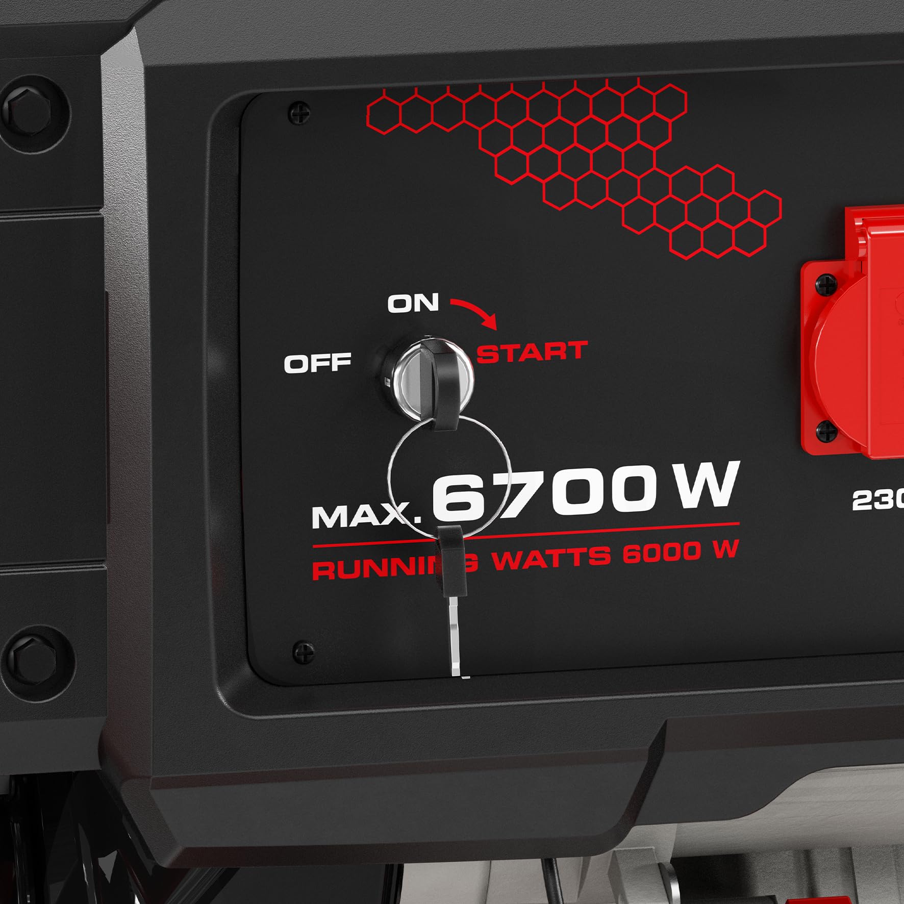 Einhell generador eléctrico (gasolina) TC-PG 6700