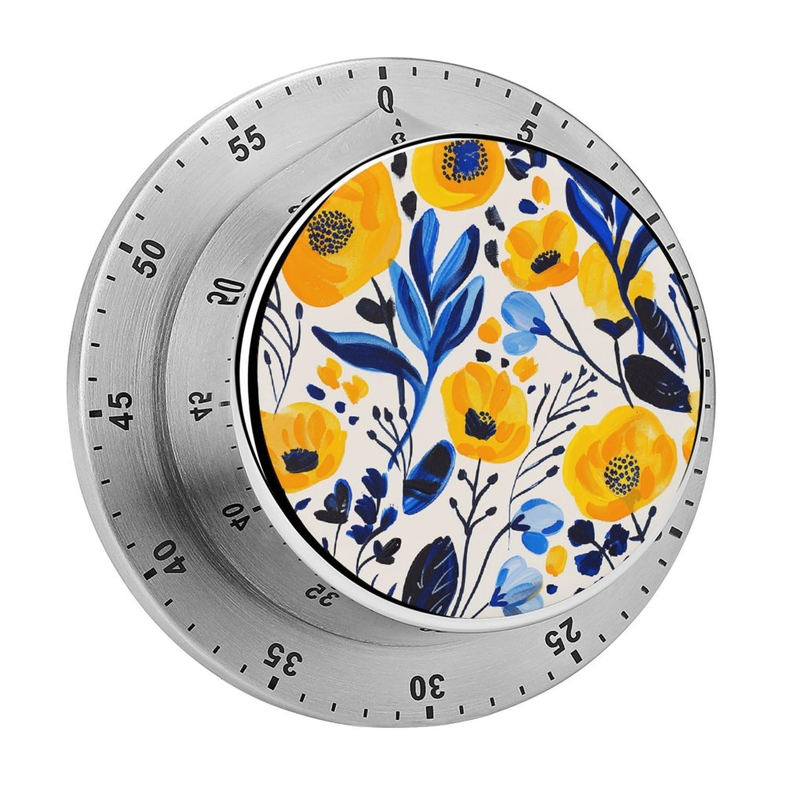 Temporizadores visuales de escritorio con diseño floral para cocinar y organizar el tiempo