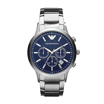 Emporio Armani AR6107 チタン クロノグラフ Emporio Armani Men's Titanium Chronograph Watch AR6107 with