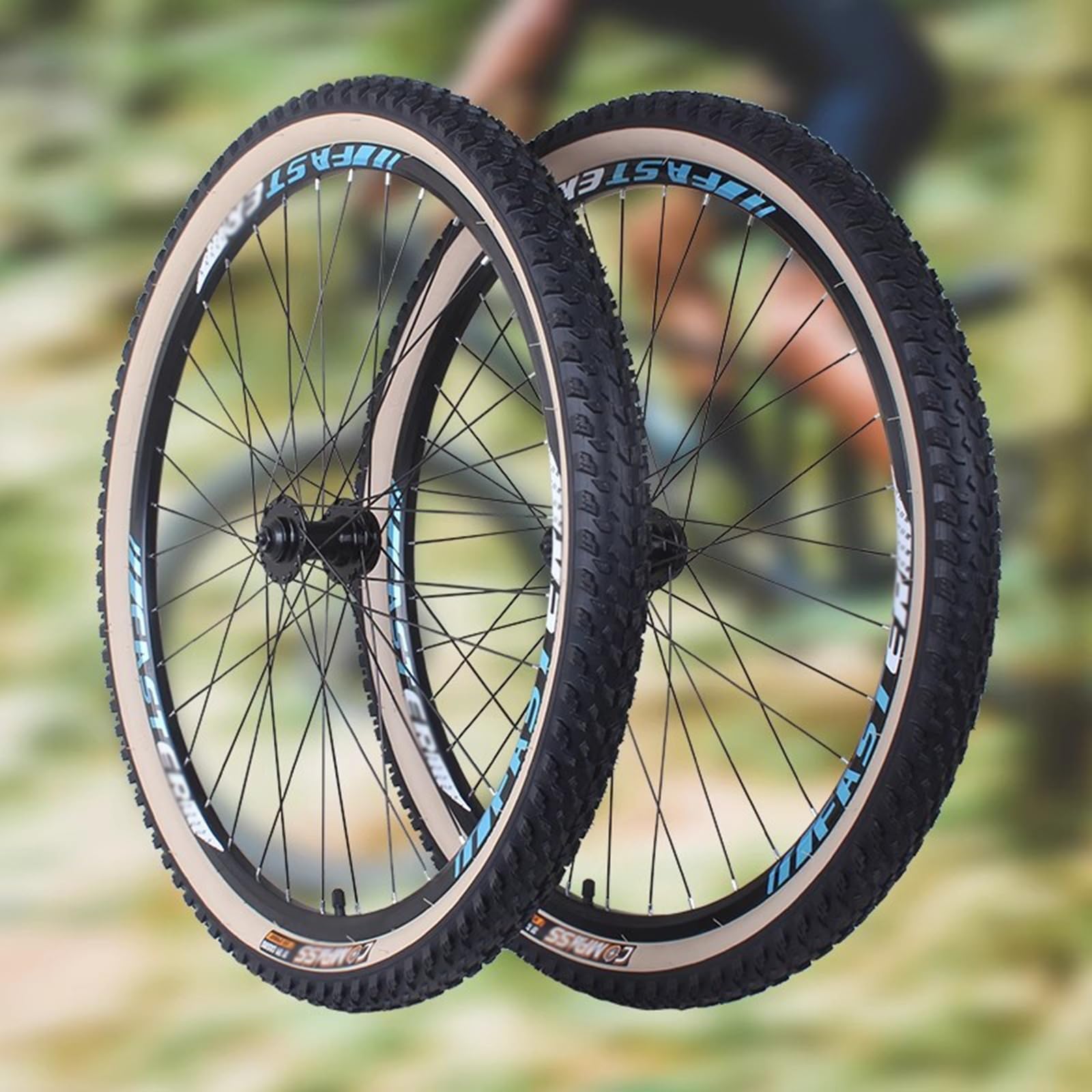 Amazon | タイヤ付き自転車ホイールセット 27.5x2.10 アルミ合金