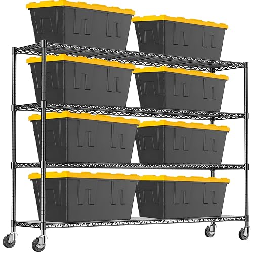 RackBro 60 W Storage Shelves Wire product photo (Garage & Utility Shelving) — ScooterReviewPro review