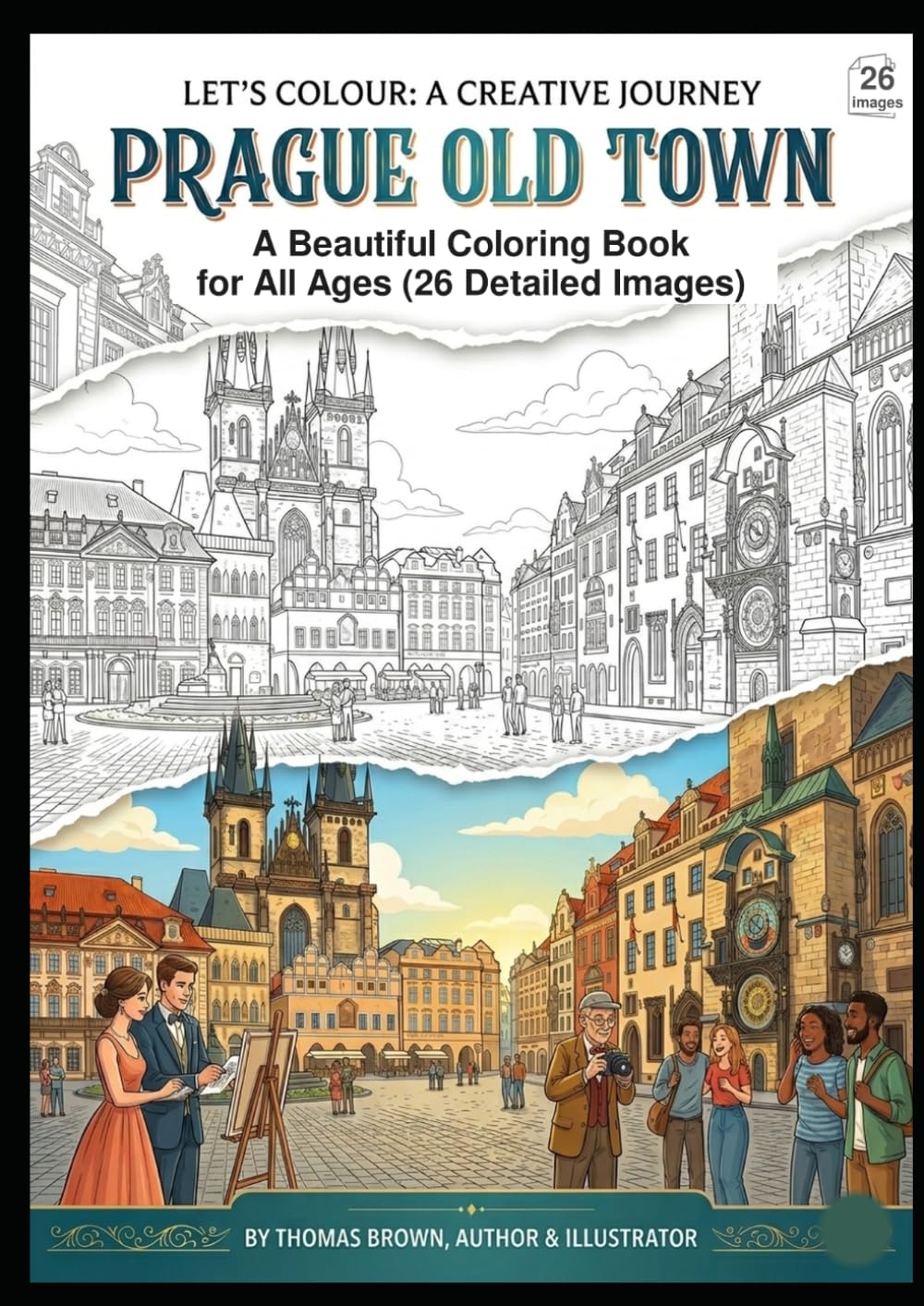 Lets Colour: Prague Old Town