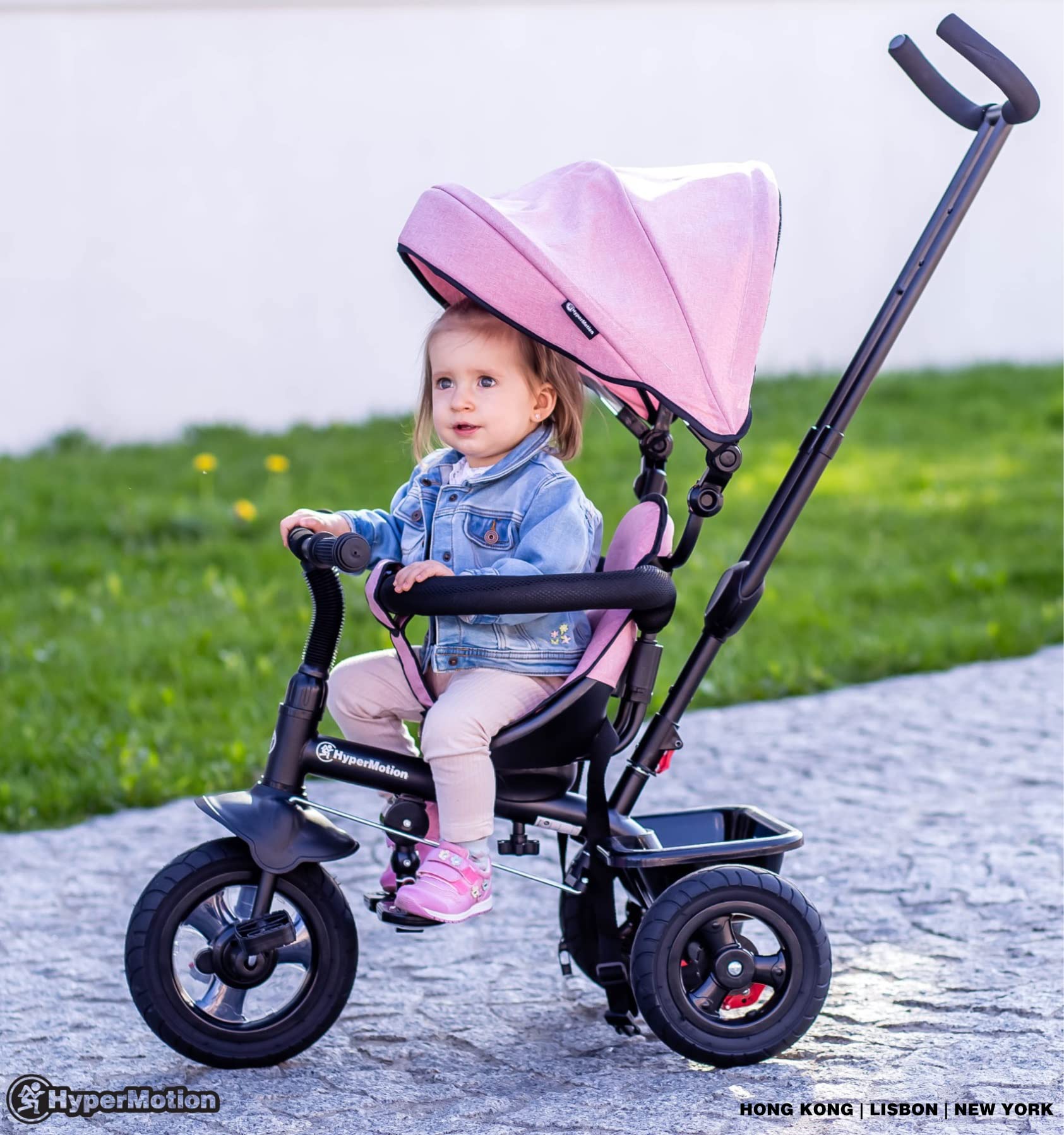 kinderdriewieler van 1 jaar tot 45 kg, Kinderfietsen, 1-4 jaar