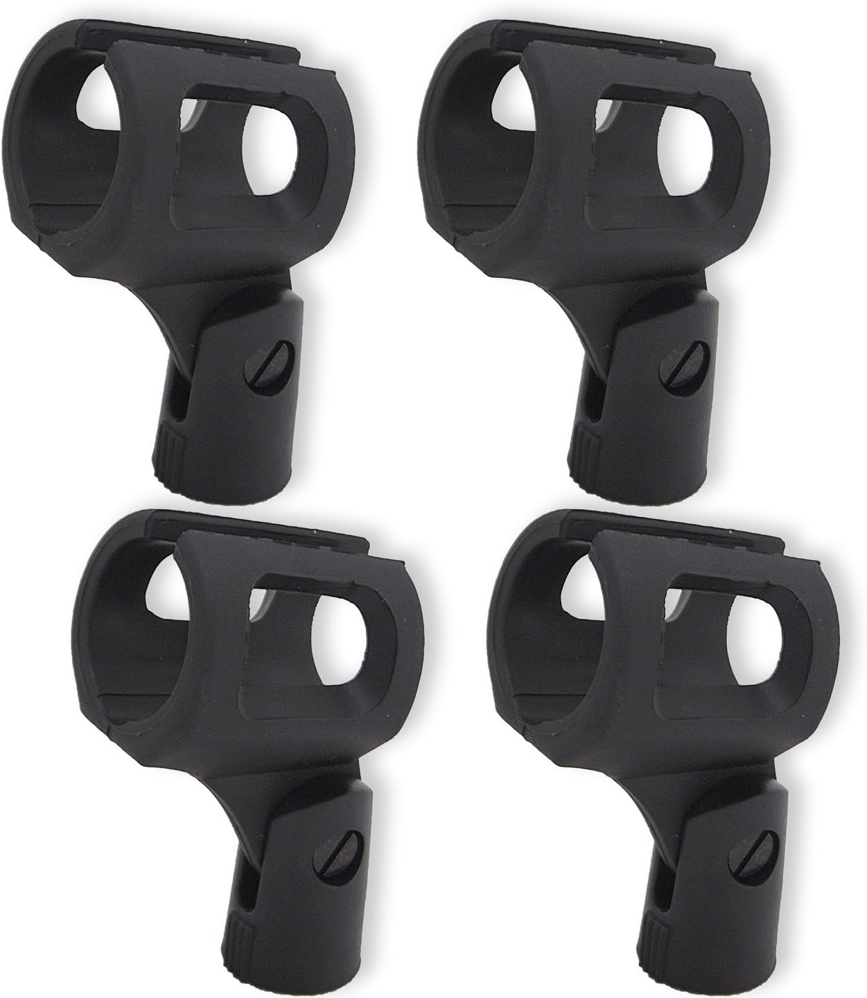 Performance Plus MH4W-4 Indestructible Large Barrel/Wireless Microphone Holders - Buy 3 Get 1 Free
