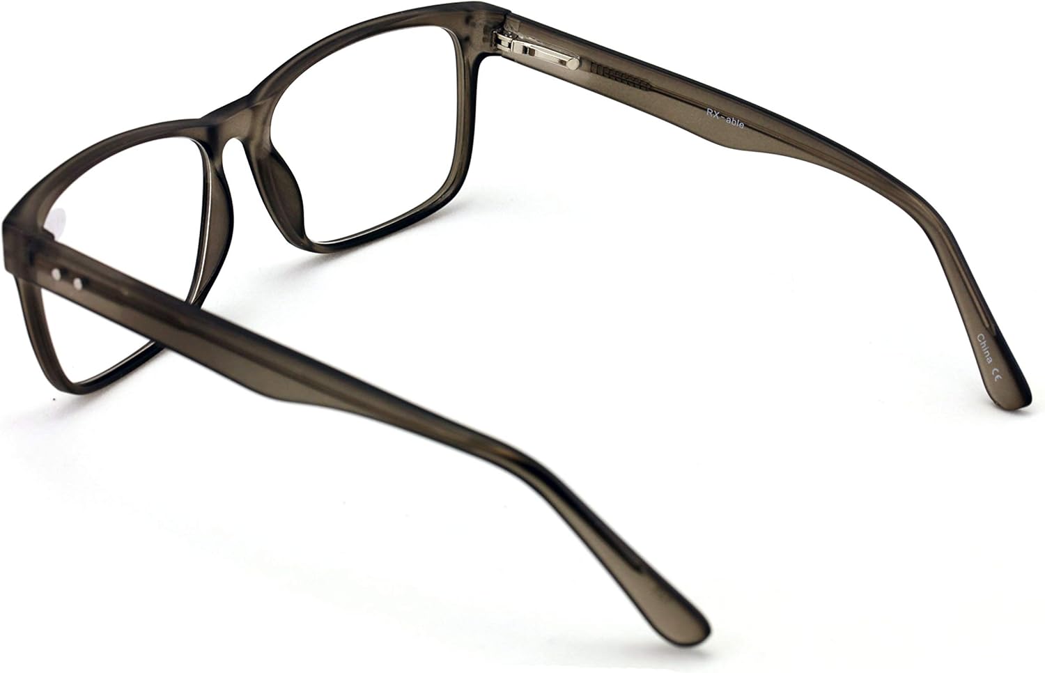 V.W.E. Large Men Premium Rectangle Reading Glasses - Wide Fitment Optical Quality Reader - Image 3