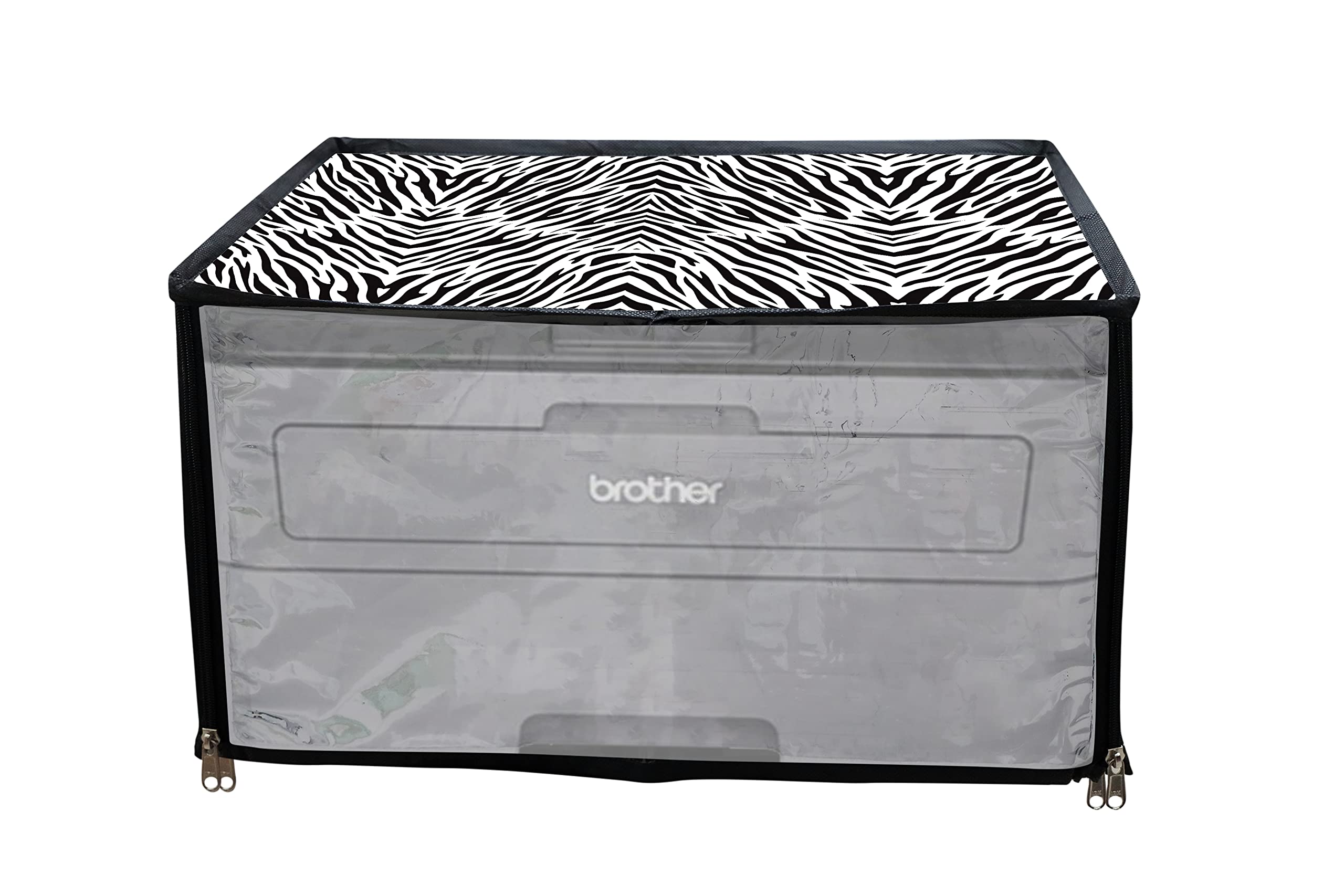 HomeStore-YEP Printer Cover for Brother HL-L2321D Printer with Zipper for Dust Protection Zebra Print (B0C5BYXPL1) Amazon Price History, Amazon Price Tracker