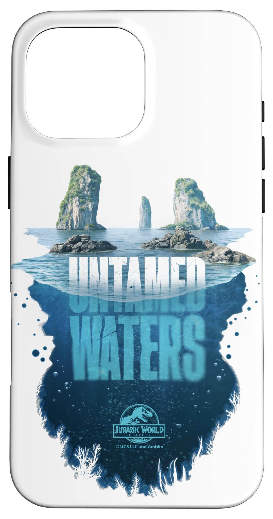 Jurassic World Rebirth Untamed Waters Island Case for iPhone 16 Pro Max