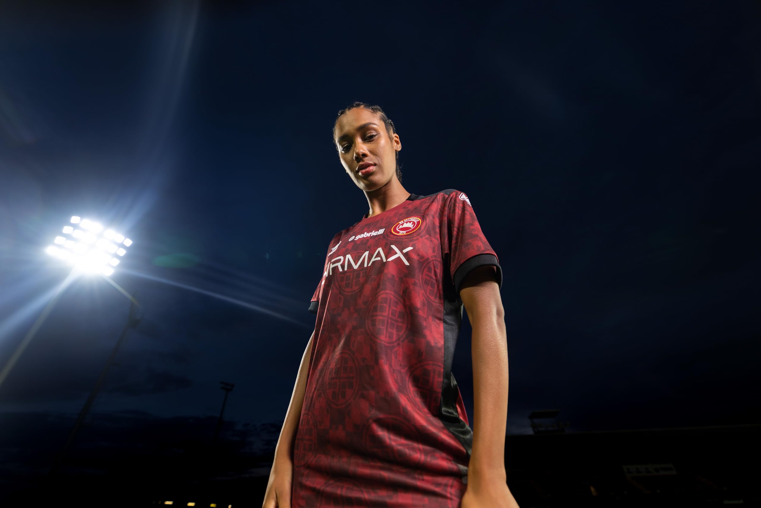 A.S. CITTADELLA 1973 Maglia Calcio Uomo Home 2026/27 – Prima Maglia Ufficiale Personalizzabile Serie C, Colore Granata, Tessuto Mundial Ti-Energy Traspirante