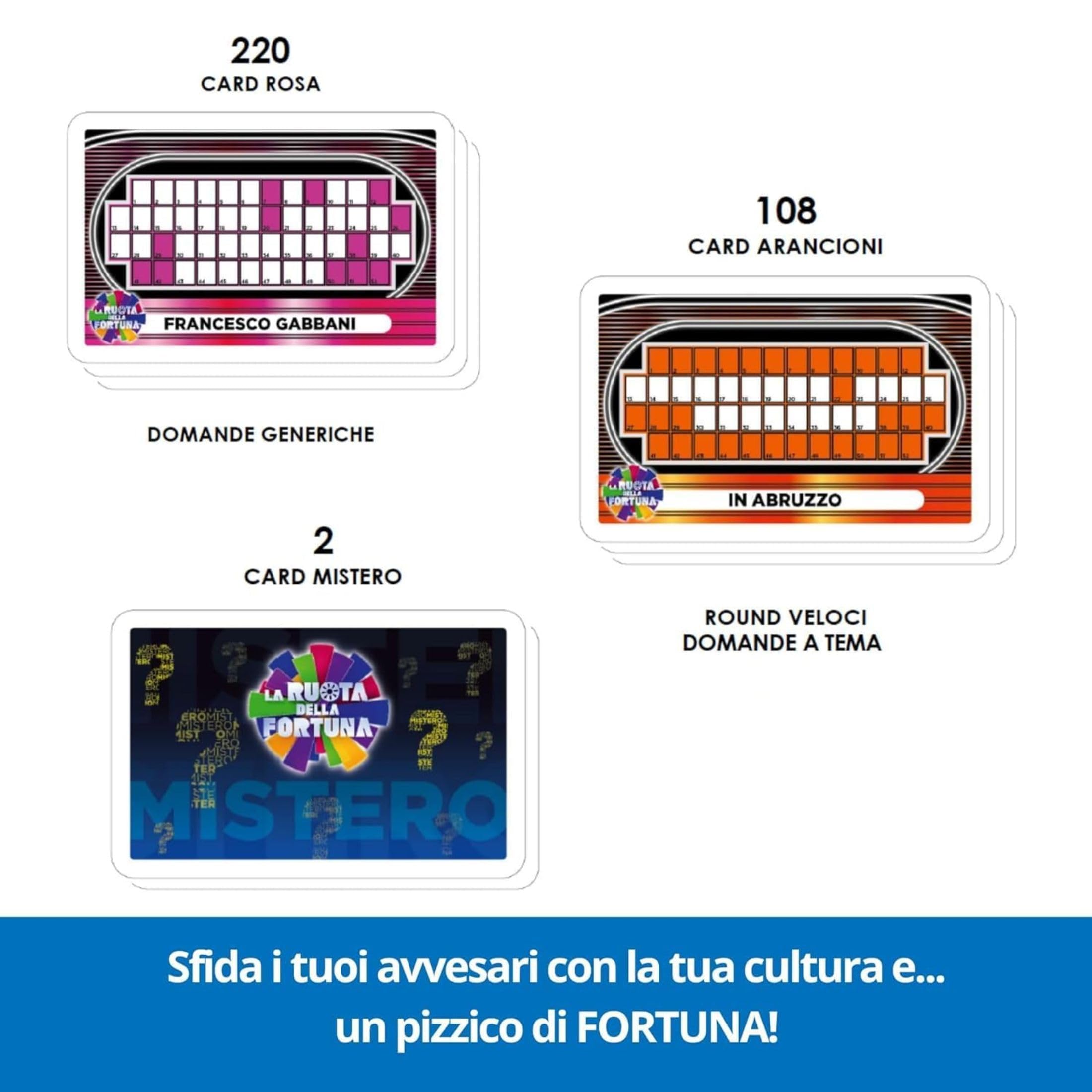 Ravensburger - La Ruota Della Fortuna | Giochi Da Tavolo Adulti | Gerry Scotti | Giochi Da Tavolo Divertenti +14 Anni | Gioco Da Tavola | 3+ Giocatori