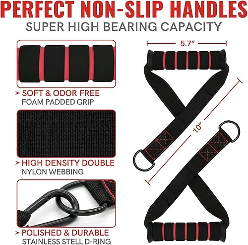 Miniatura 5 de Bandas de resistencia para entrenar bandas de ejercicio, bandas de resistencia, bandas de fitness, bandas elásticas para ejercicio, bandas de